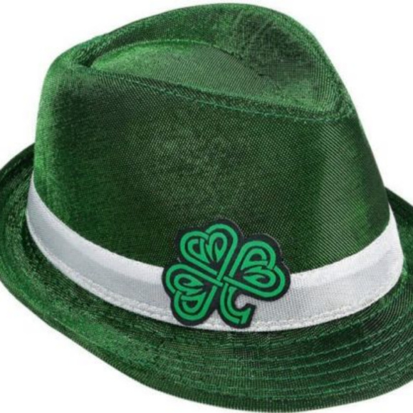 st patrick's day fedora hat
